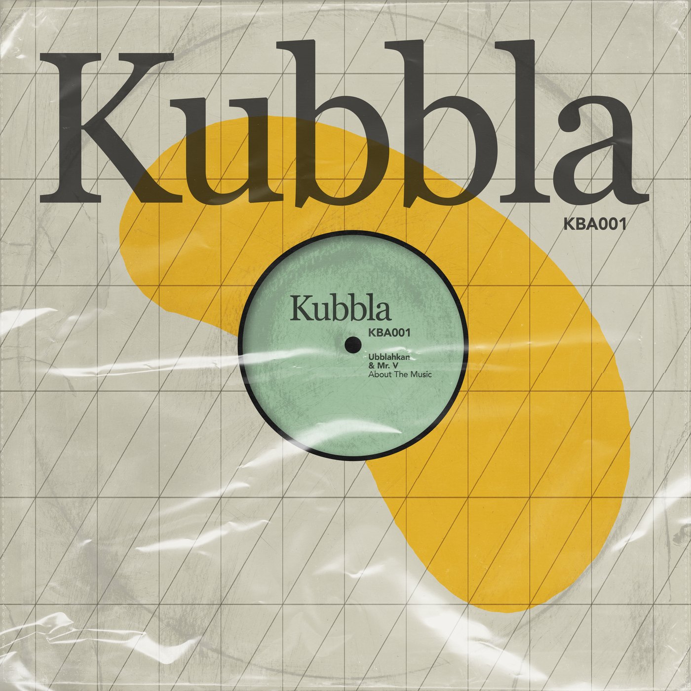 About The Music record sleeve — Kubbla KBA001